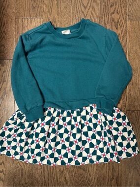 Hanna Andersson Teal Pullover Sweater